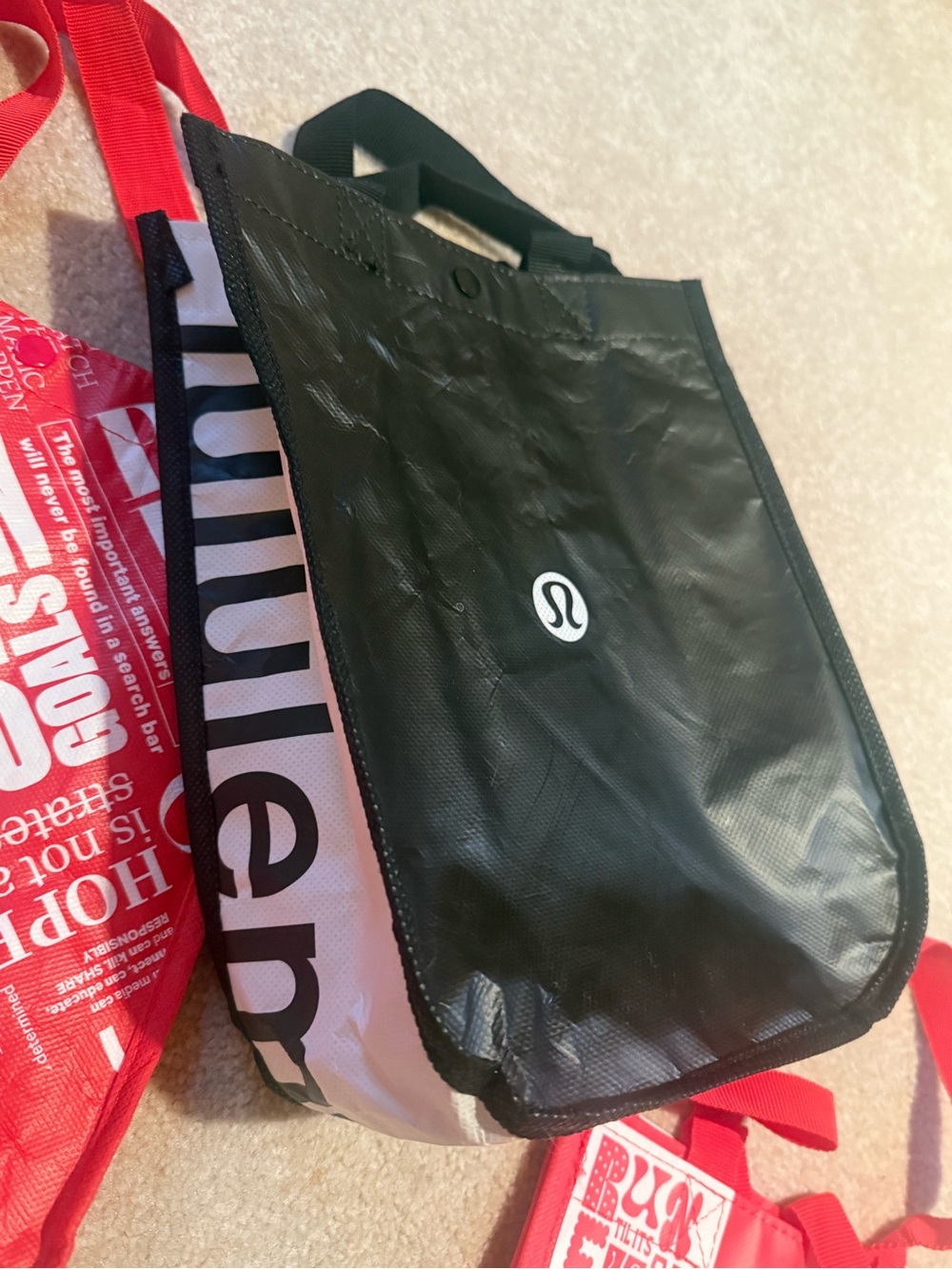 THREE lululemon athletica Graphic Tote Bags - Picture 7 of 7